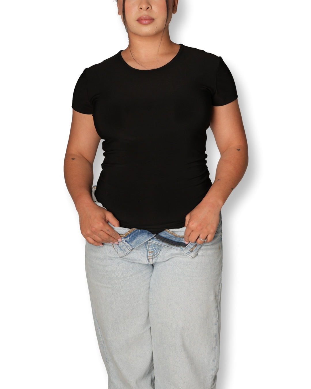 XL | Black Basic T-shirt
