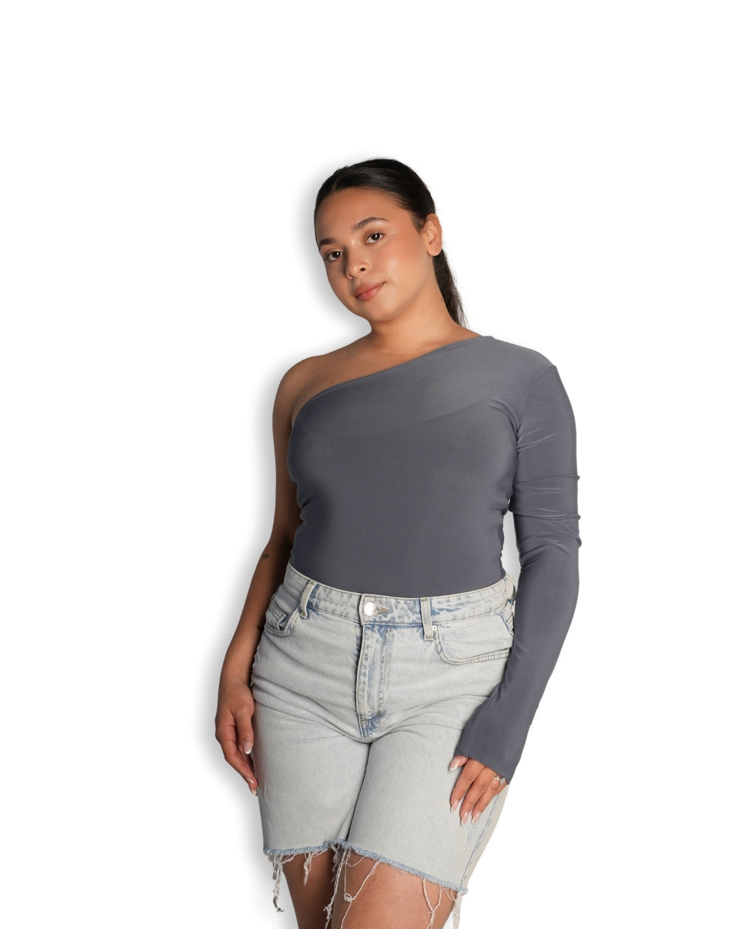 Tan Cowl Neck Top