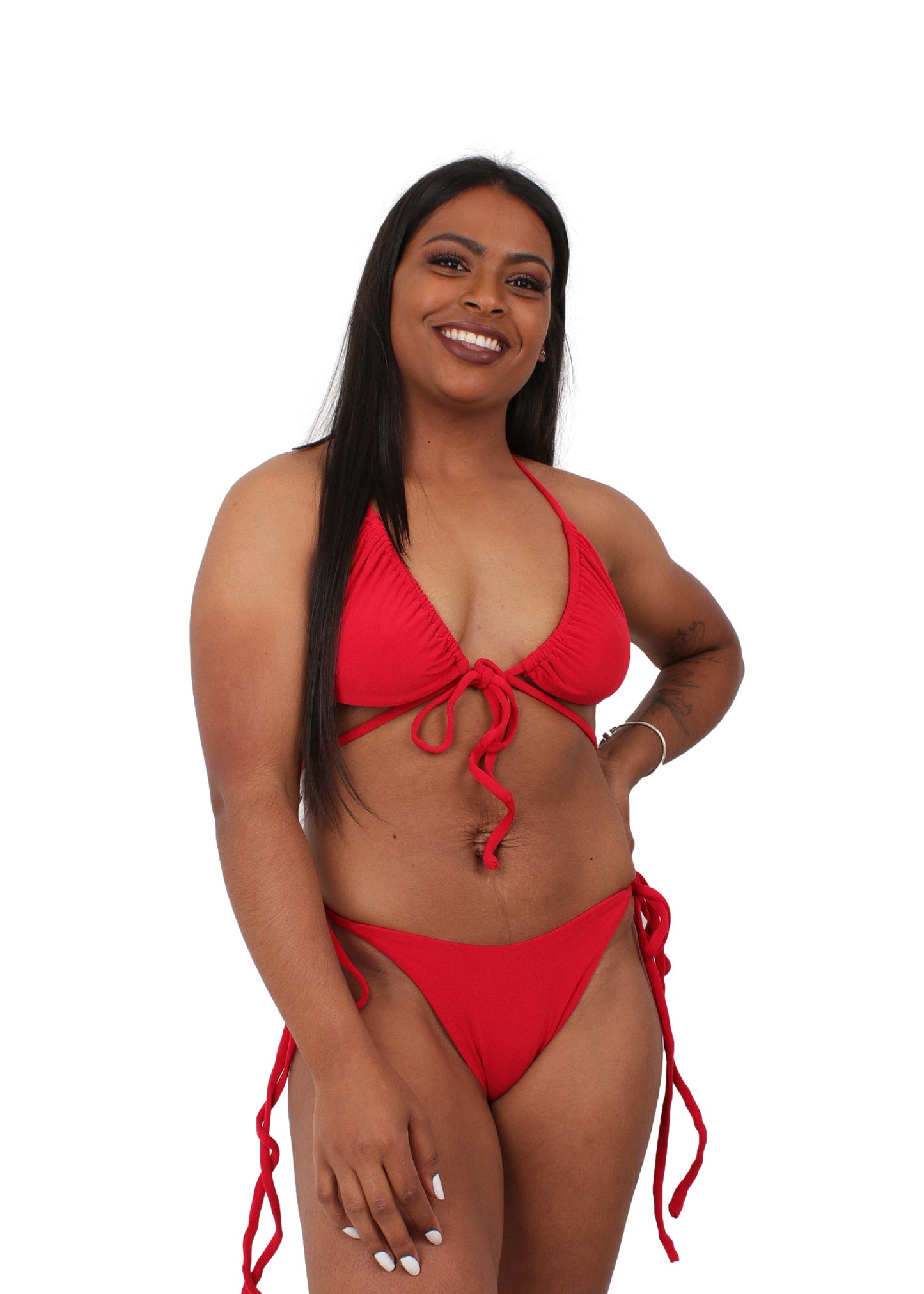 Triangle Scrunch Top