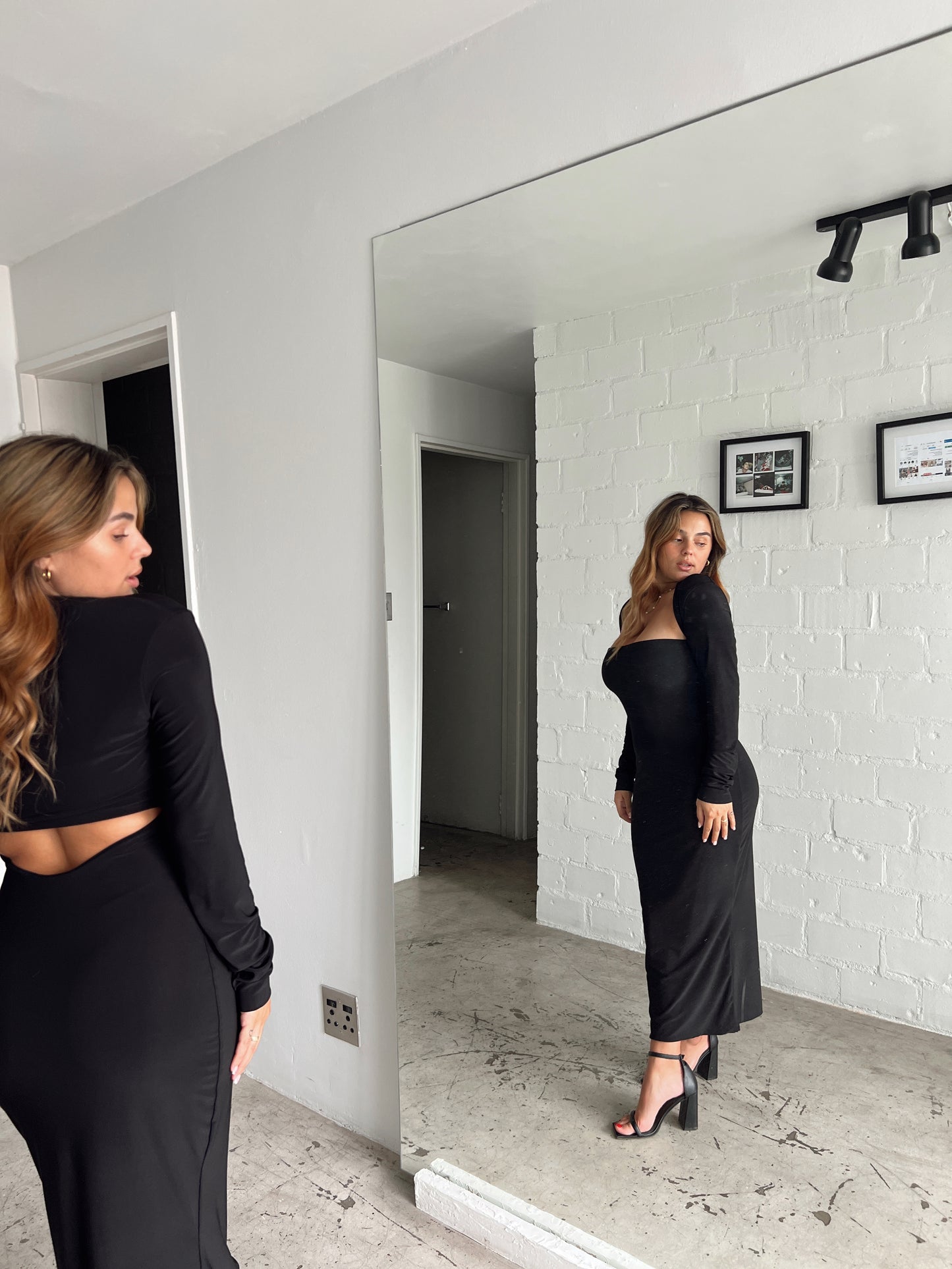 Black Shrug Top