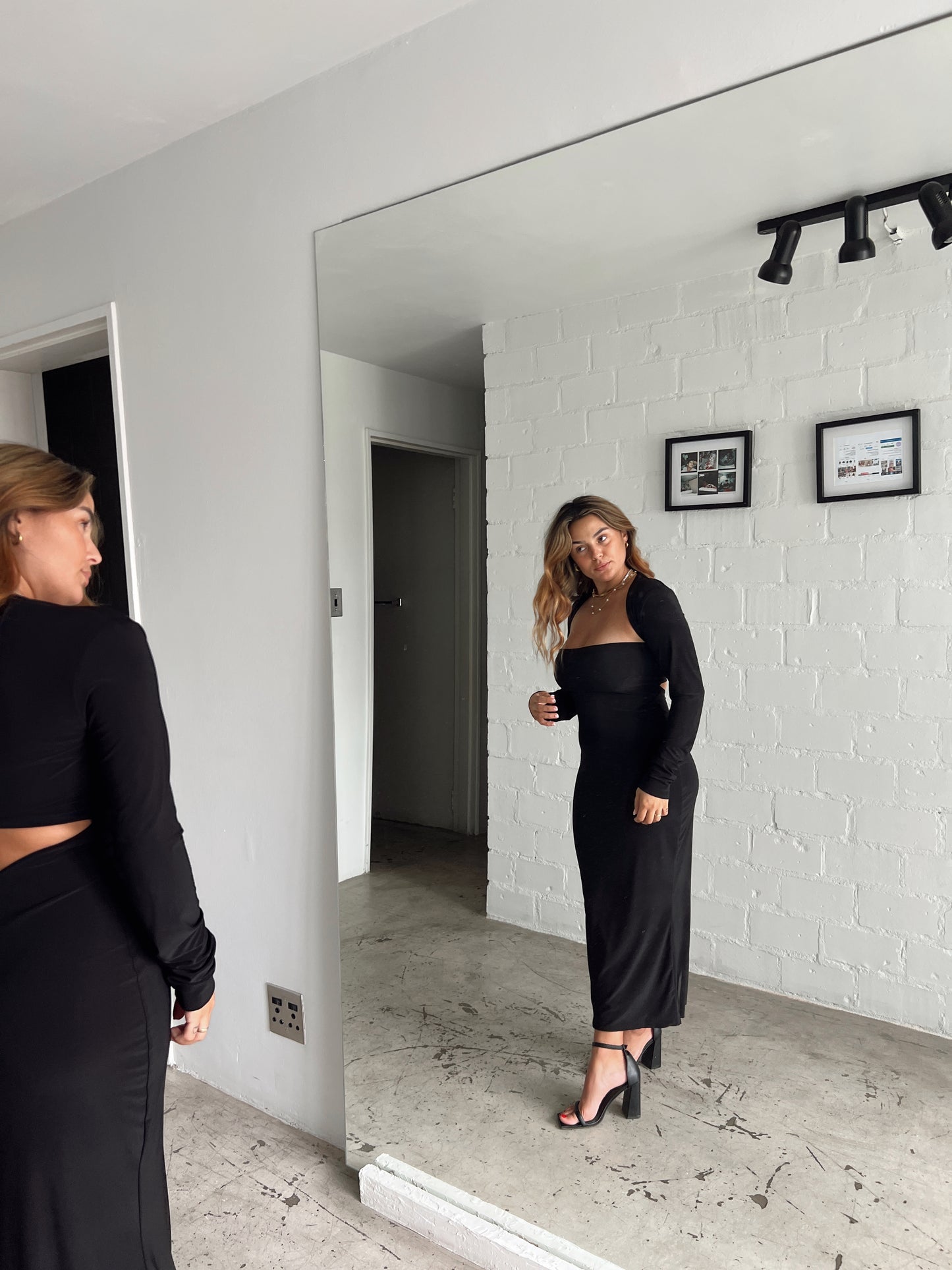 Black Shrug Top