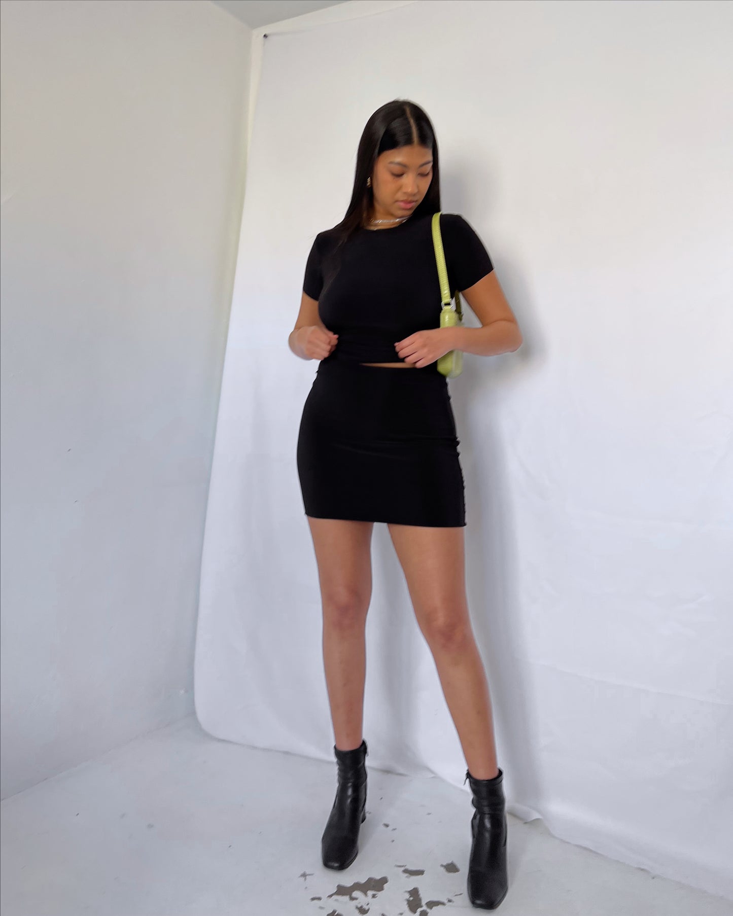 Black Mini skirt