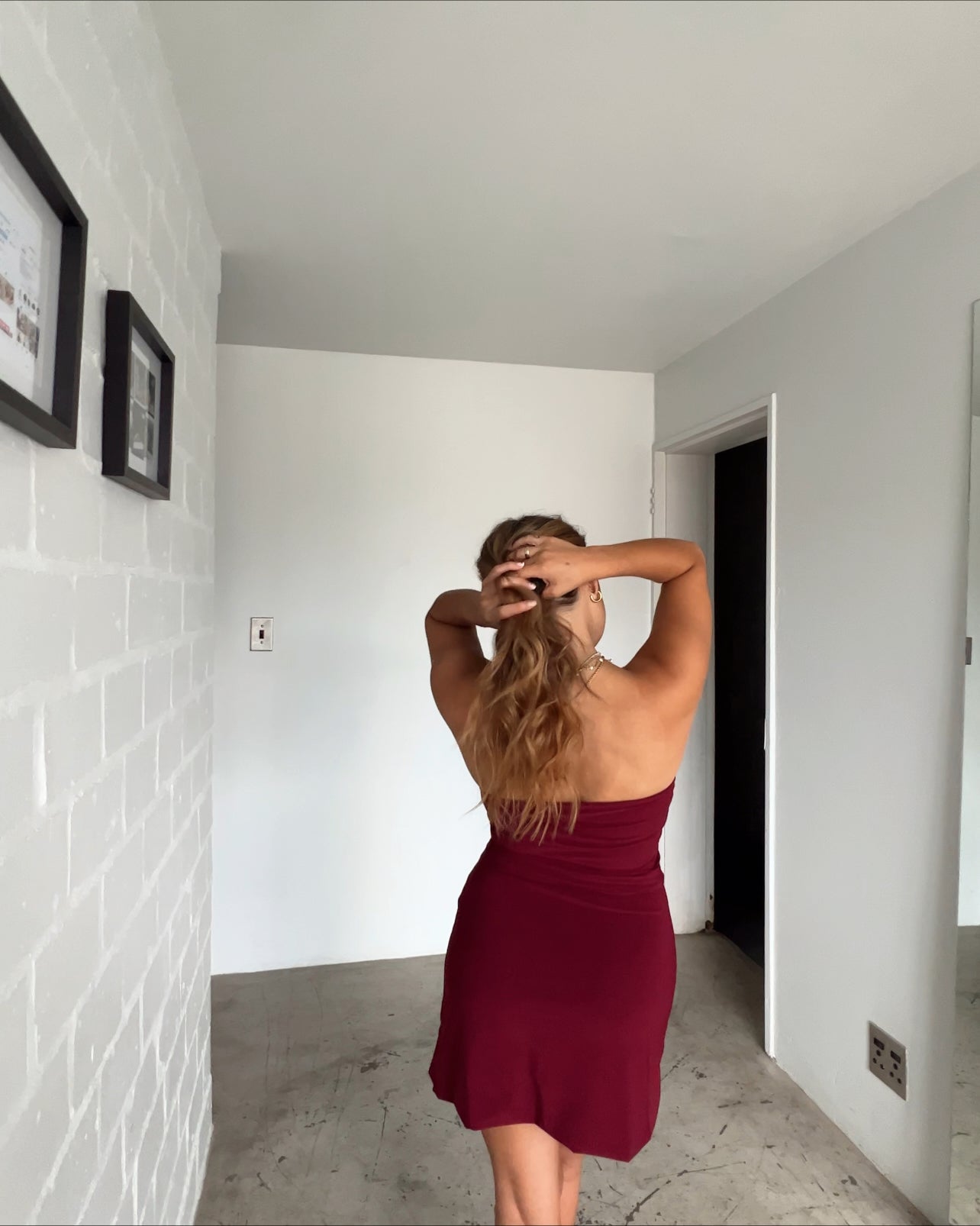 Maroon Tube Top