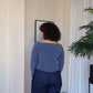 M | Grey Boat Neck Top