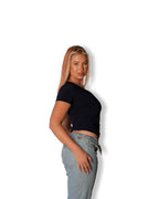 Navy Blue V-Neck T-shirt