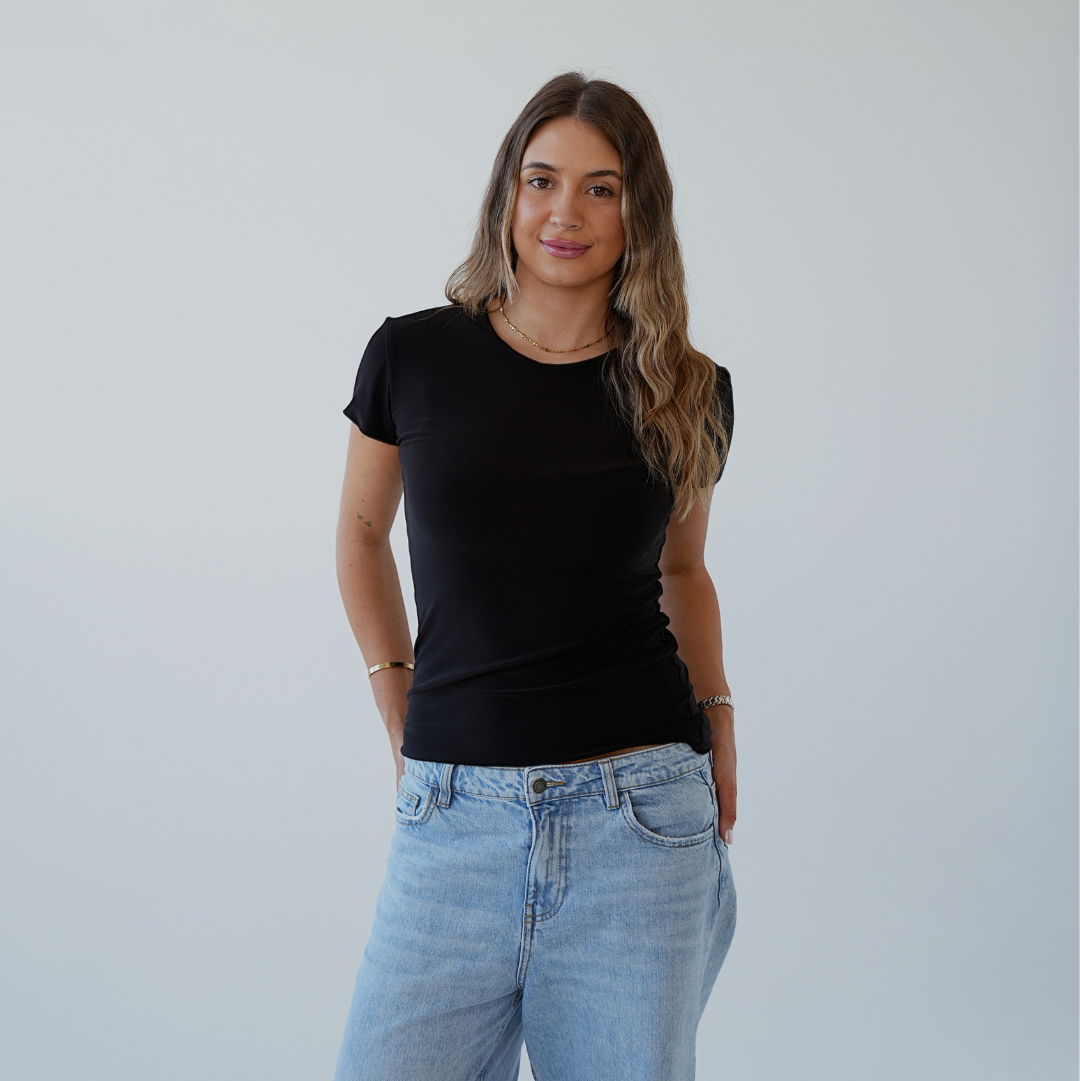 Black Basic T-shirt