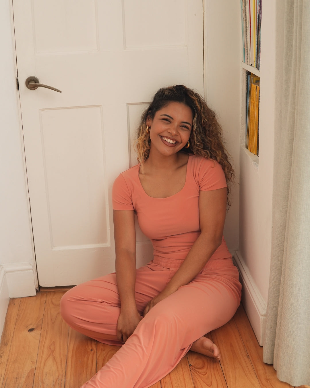 Terracotta Straight Leg Resort Pants