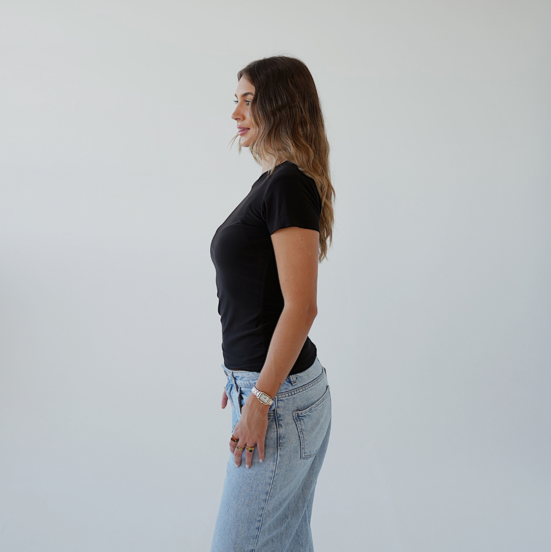 Black Basic T-shirt