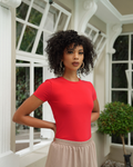 L | Red Basic T-shirt