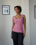 Dusty Pink Easy Tank Top
