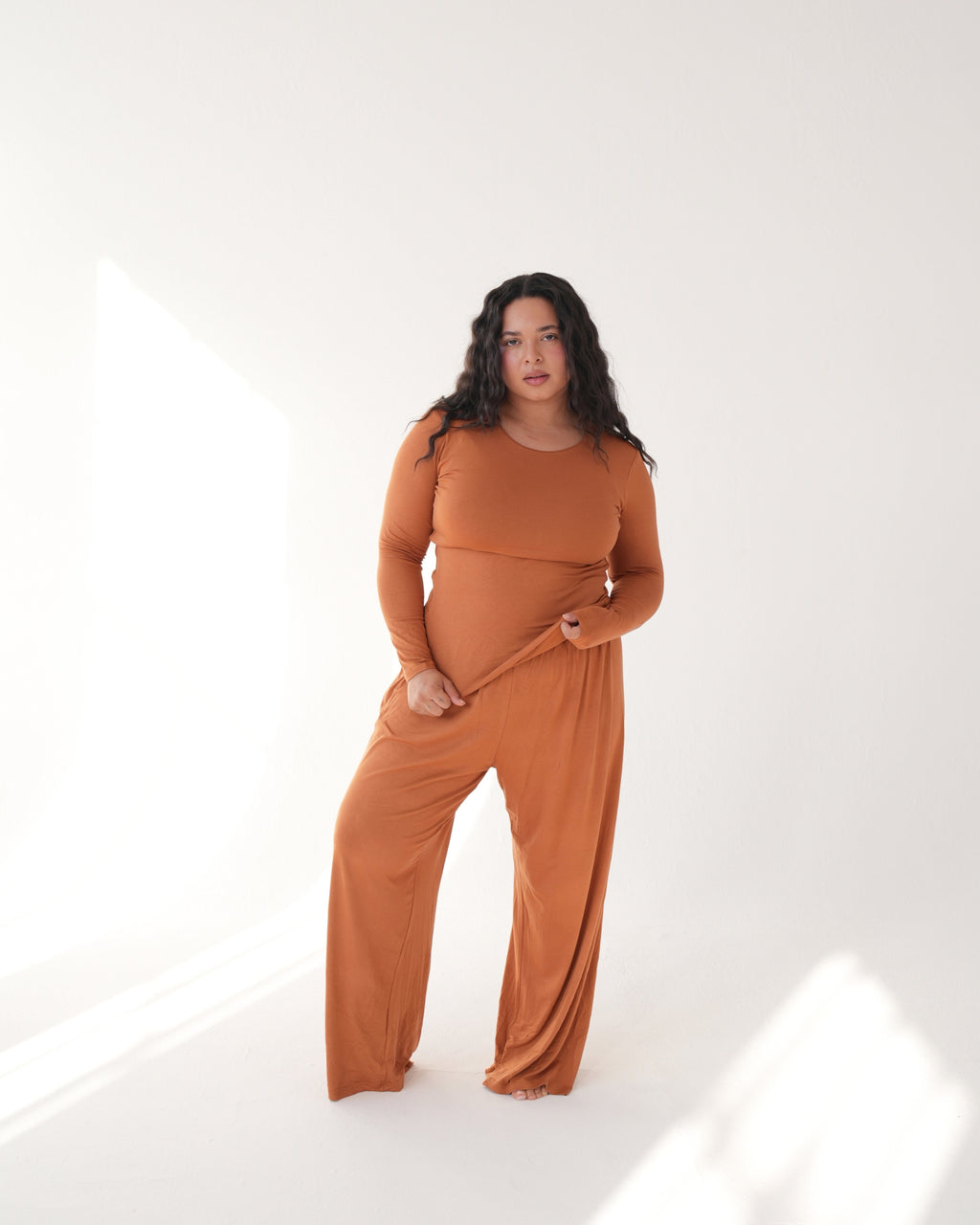 Ladies Teddy Brown Lounge Set