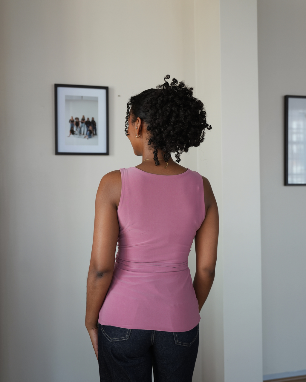 Dusty Pink Easy Tank Top