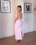 L / TALL | Baby Pink Sculpted Dress