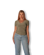 Sage V-Neck T-shirt