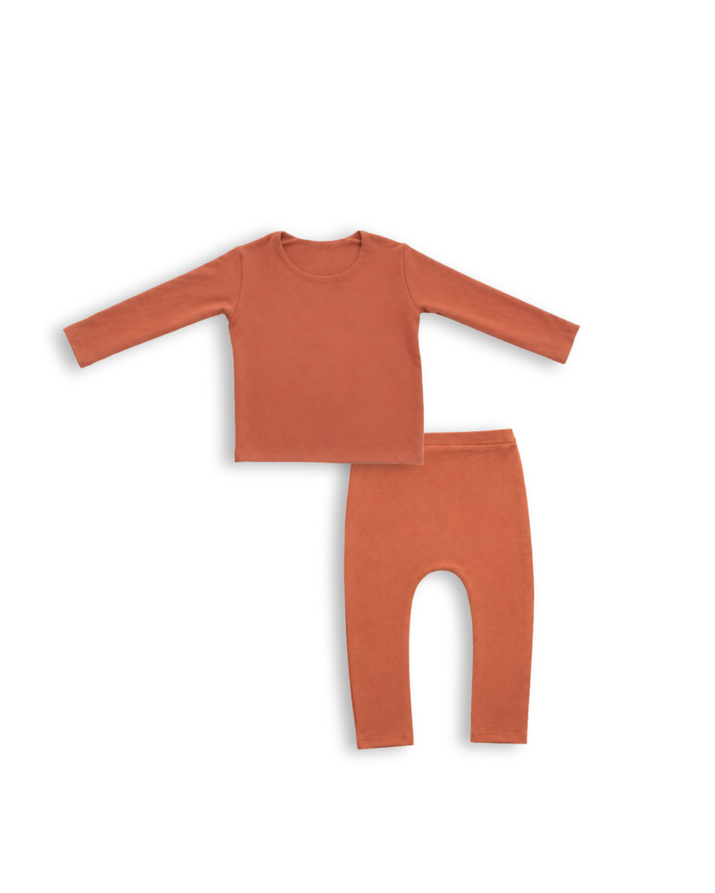 Rust Pull-on Baby Lounge Set