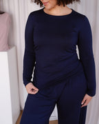 Navy Blue Super Soft Top