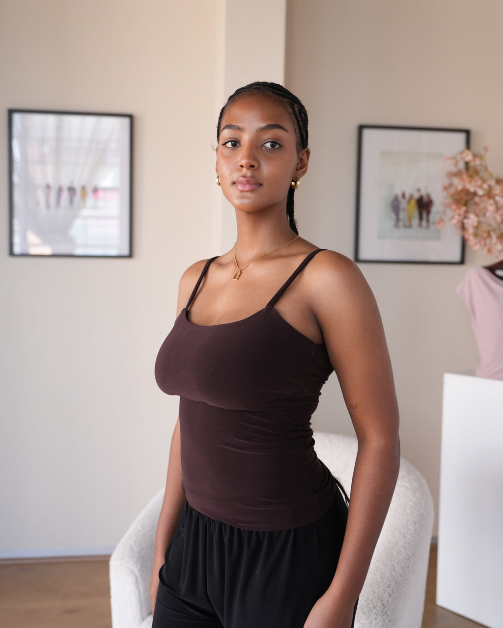 Chocolate Brown Snatched & Sculpted Vest