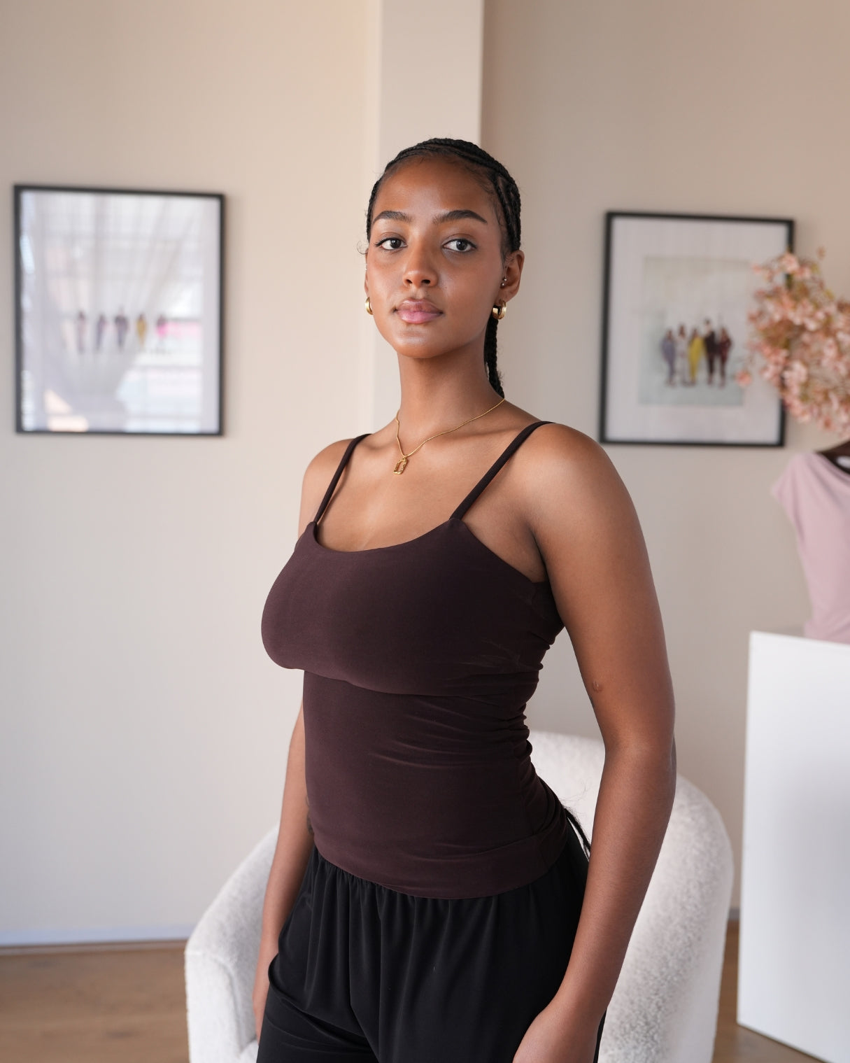 Chocolate Brown Snatched & Sculpted Vest