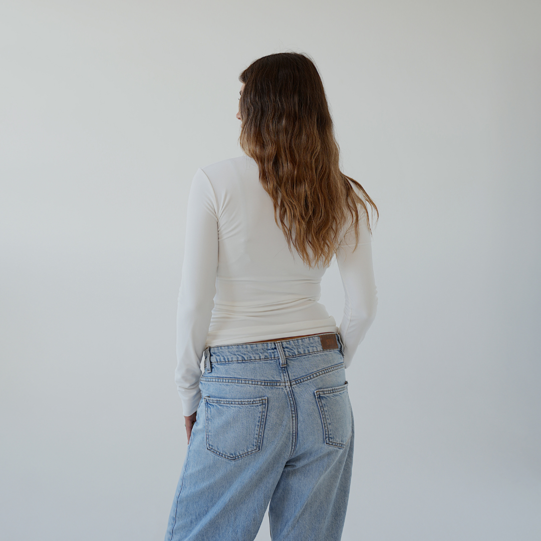 Cream Essential Top