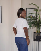 Cream Lightweight Vest with Midi Sleeve