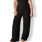 Black Straight Leg Resort Pants