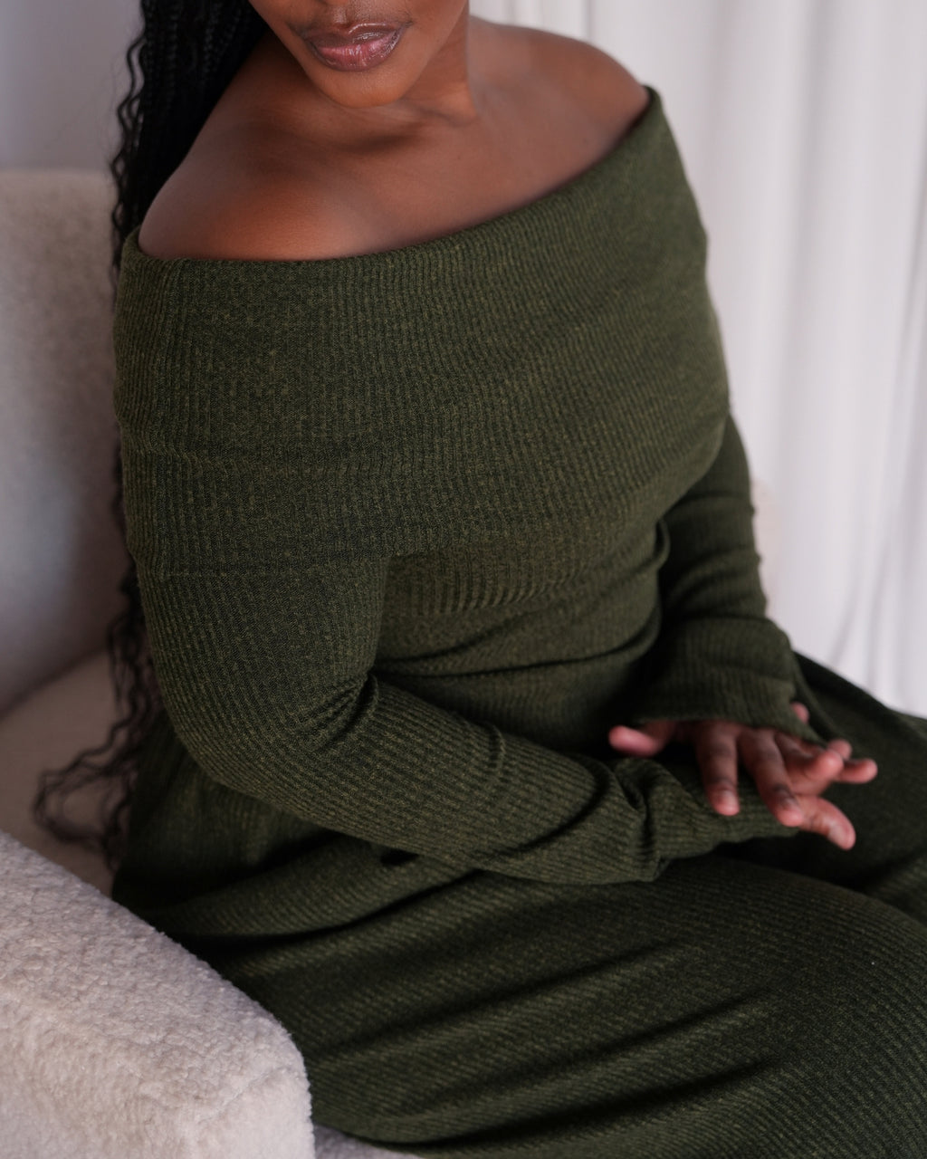 S | Military Knit Top