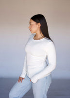 XL | Cream Essential Top