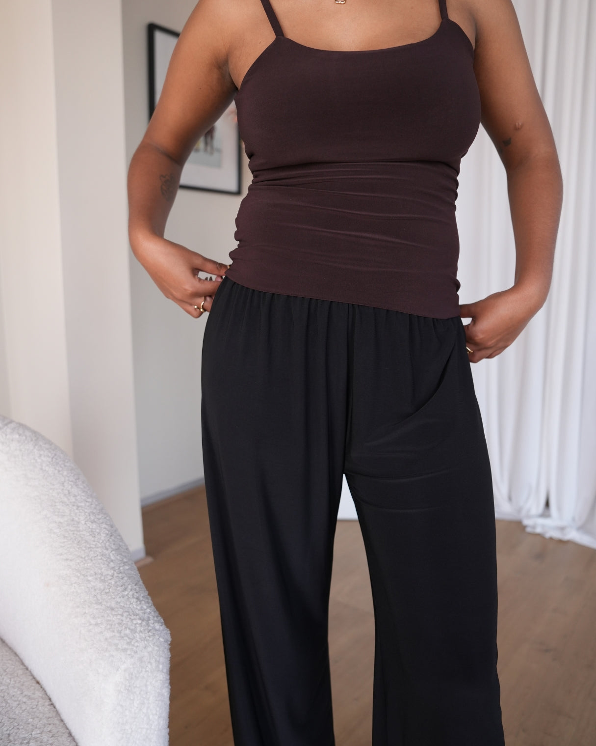 Chocolate Brown Snatched & Sculpted Vest