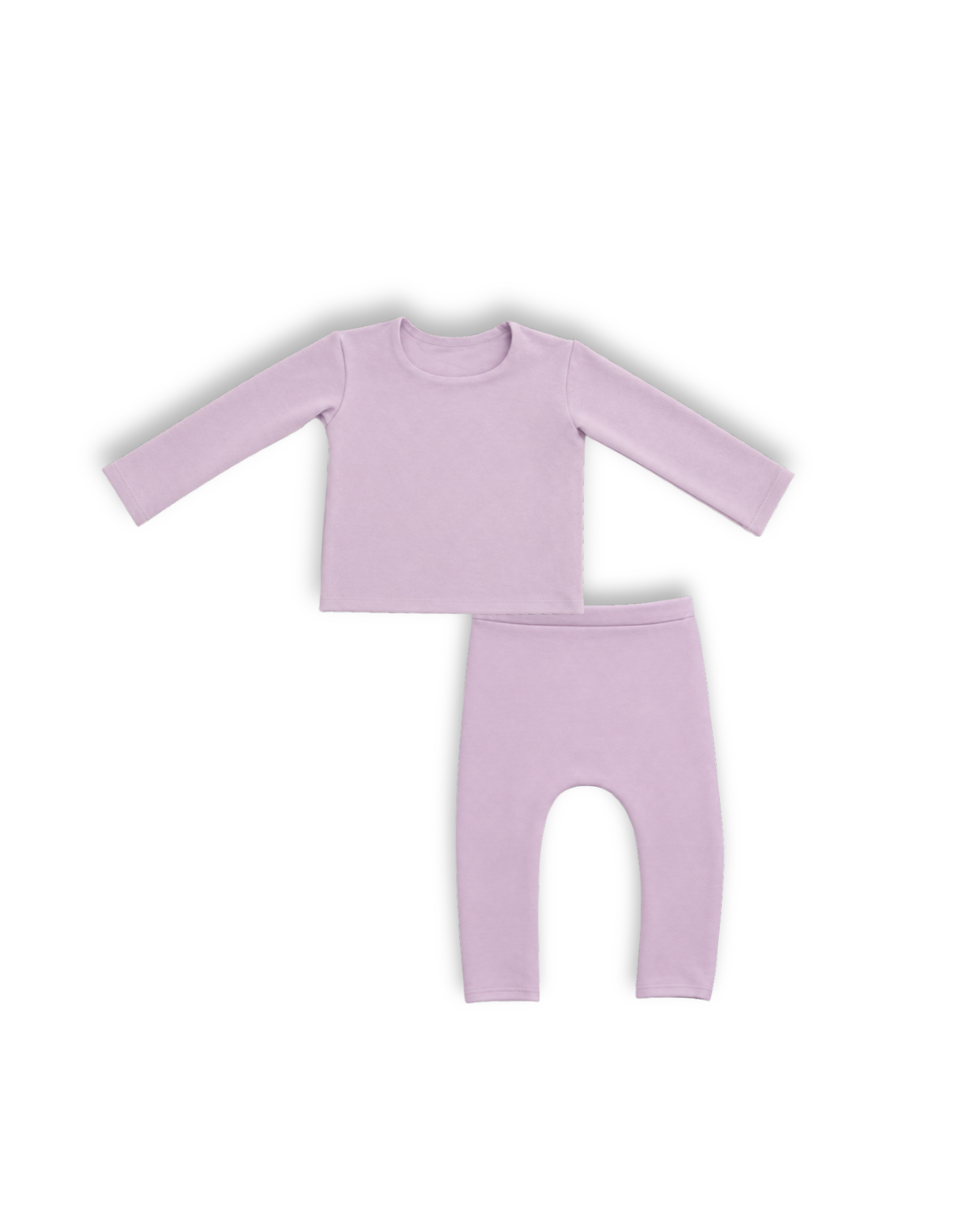 Lilac Pull-on Baby Lounge Set