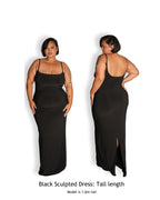 Black Sculpted Dress