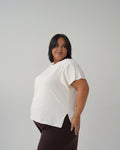 Cream Relaxed Fit T-shirt