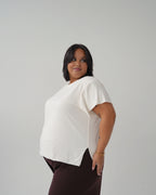 Cream Relaxed Fit T-shirt