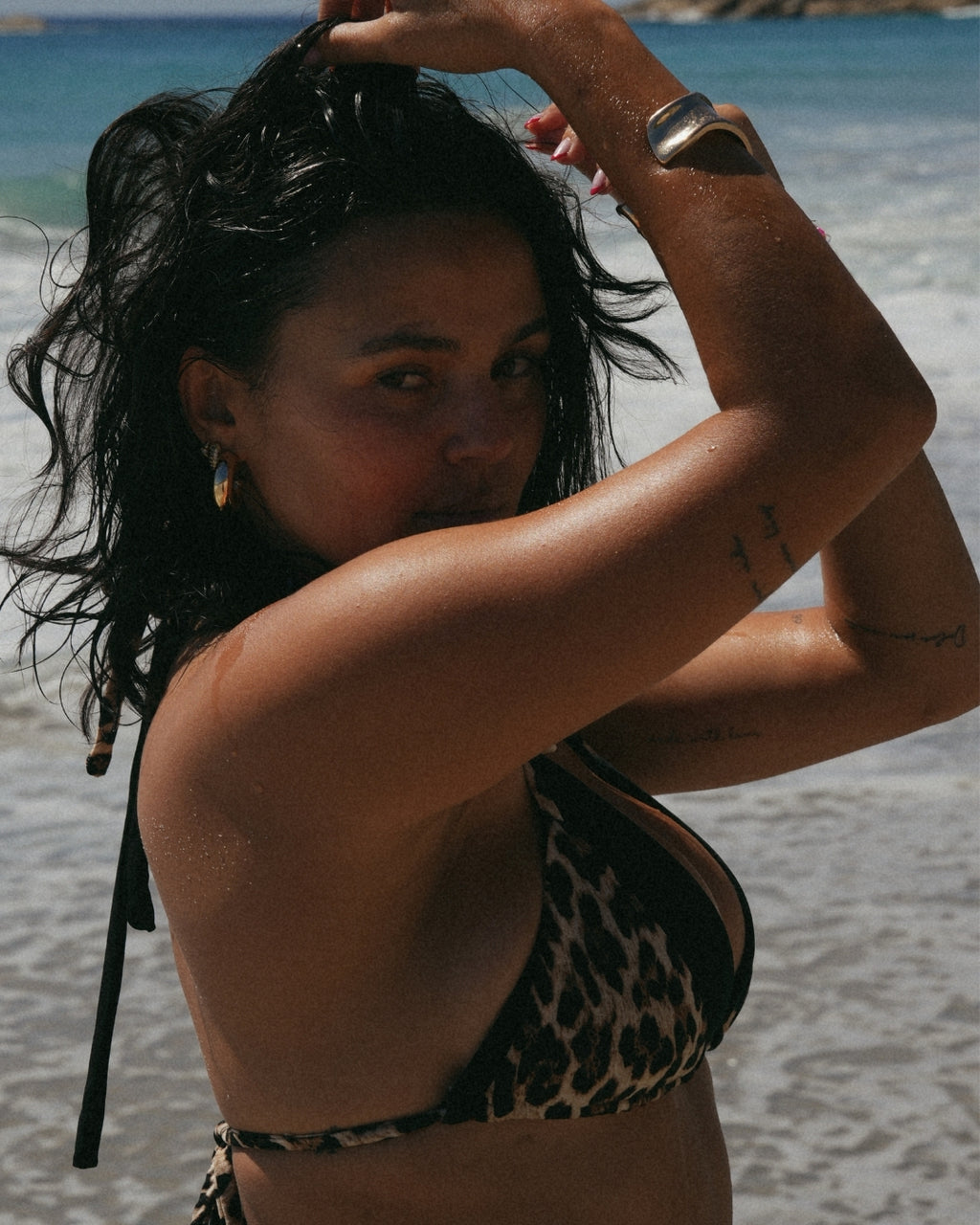 Black Double Bikini Set