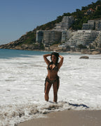 Black Double Bikini Set