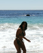 Black Double Bikini Set