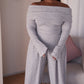 Grey Knit Straight Leg Pants