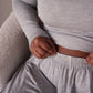 Grey Viscose Lounge Pants