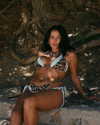 Baby Blue Double Bikini Set