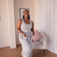 Grey Viscose Lounge Pants