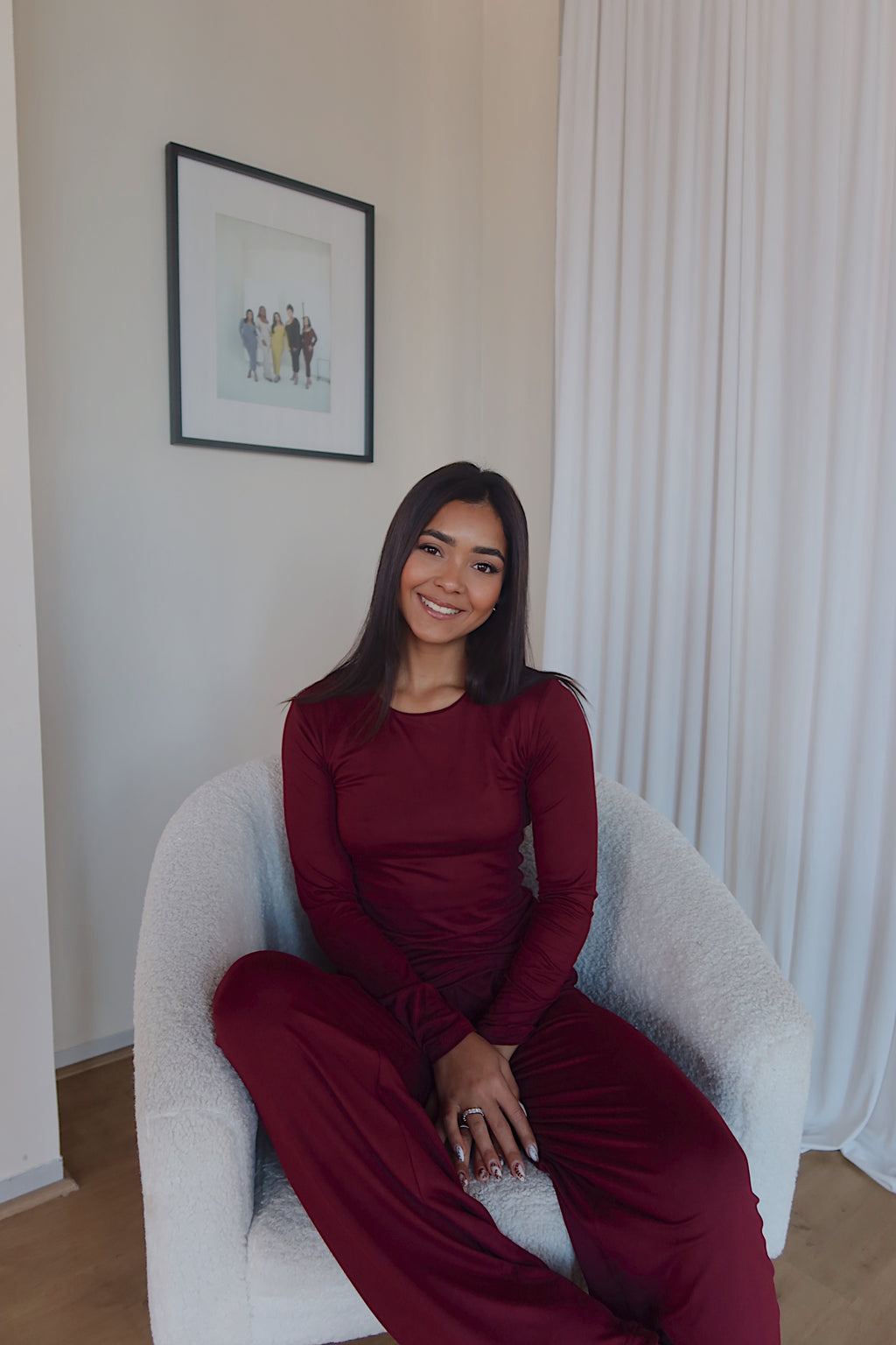 Dark Maroon Lounge Pants