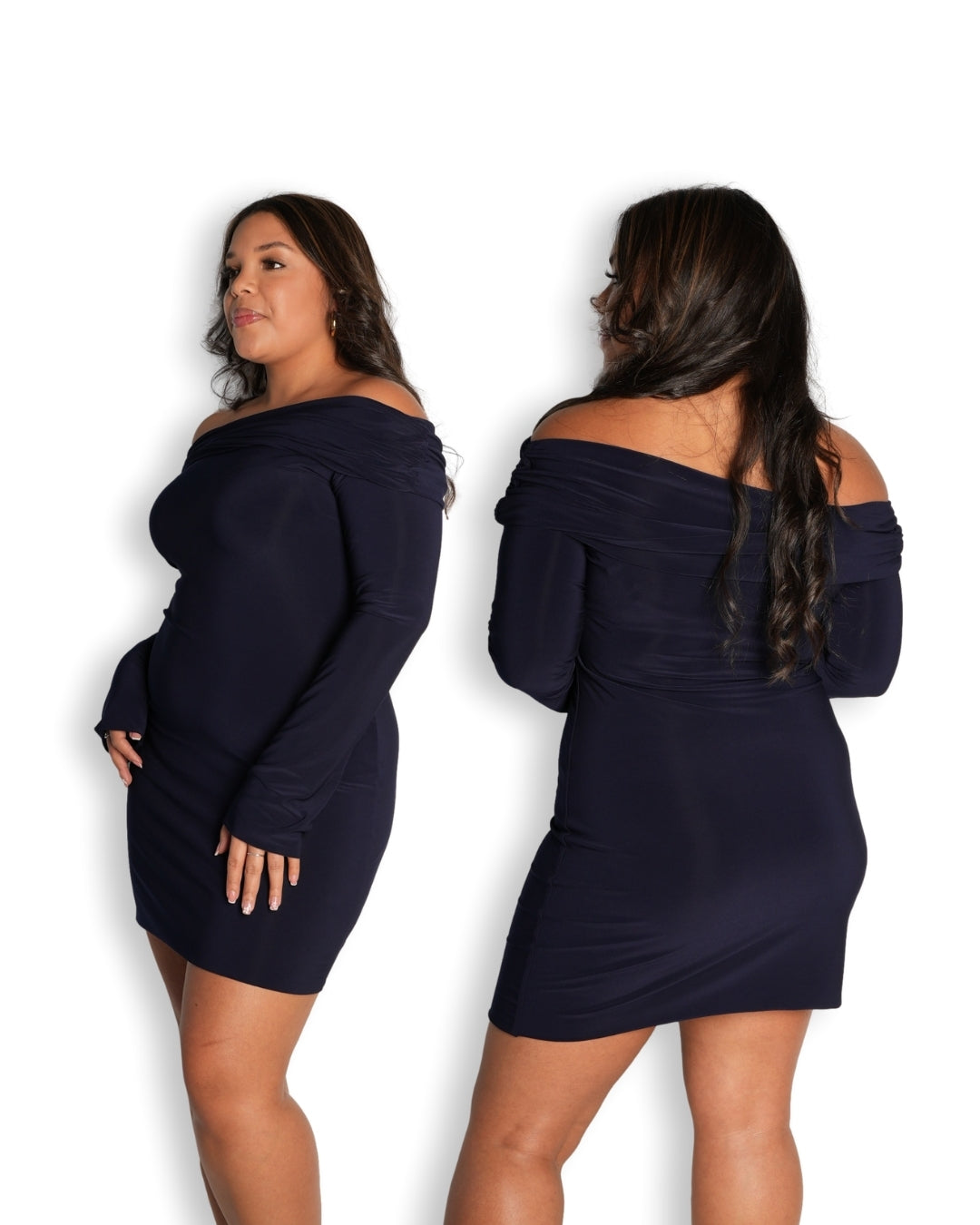 Bardot navy blue dress best sale