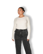 XL | Cream Essential Top