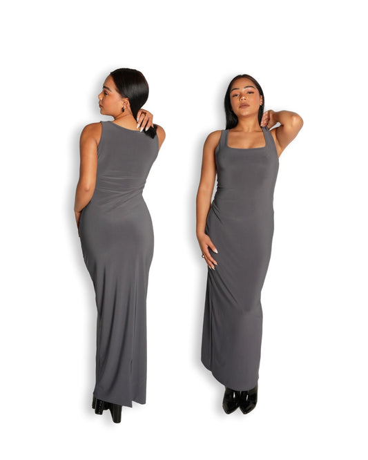 XL | Grey Tank Dress