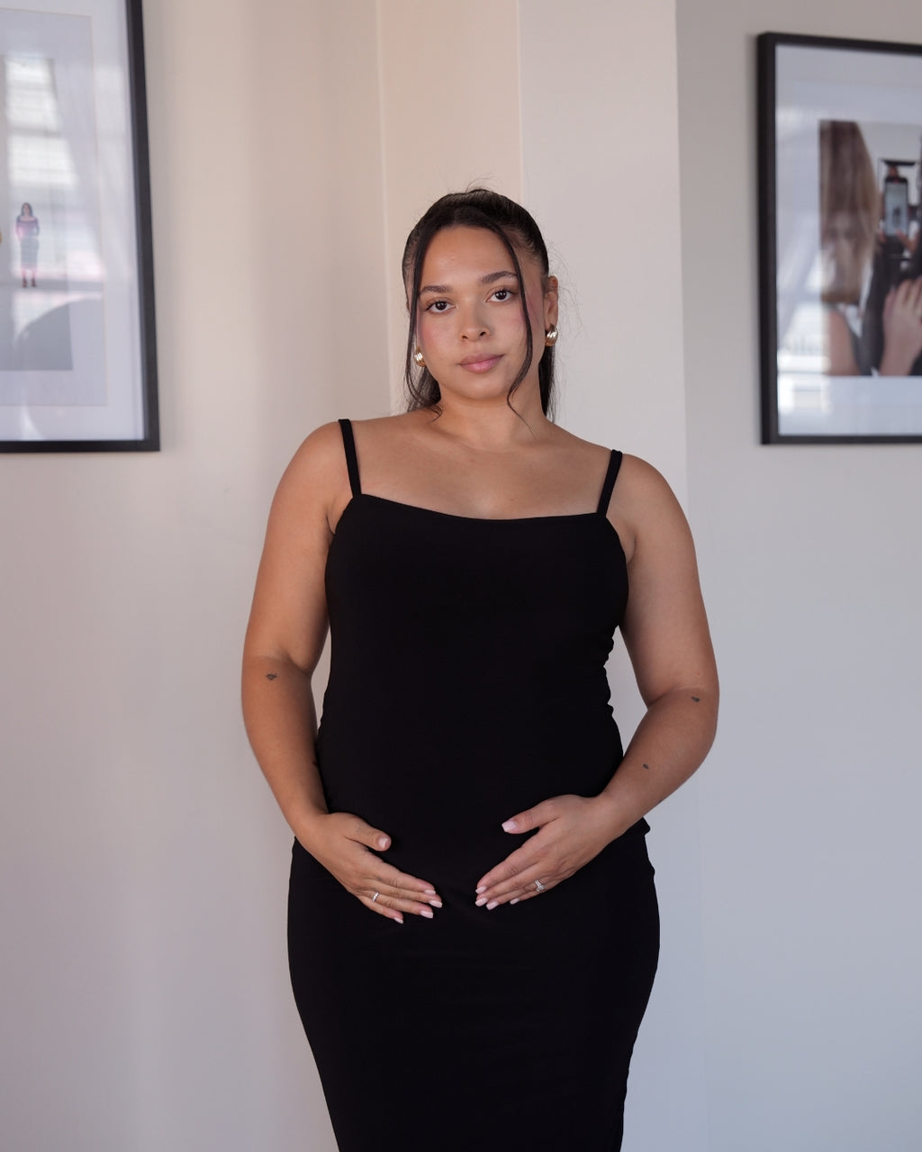 Black Sculpted Dress