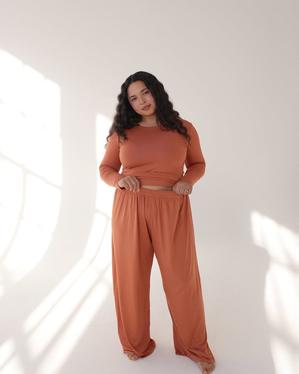 Ladies Rust Lounge Set