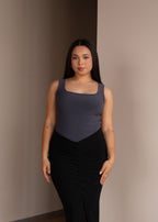 Grey Easy Tank Top