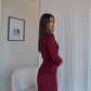 Dark Maroon Super Soft Top