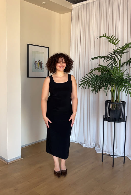 M | Black Tank Dress