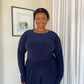 XL | Navy Blue Essential Top