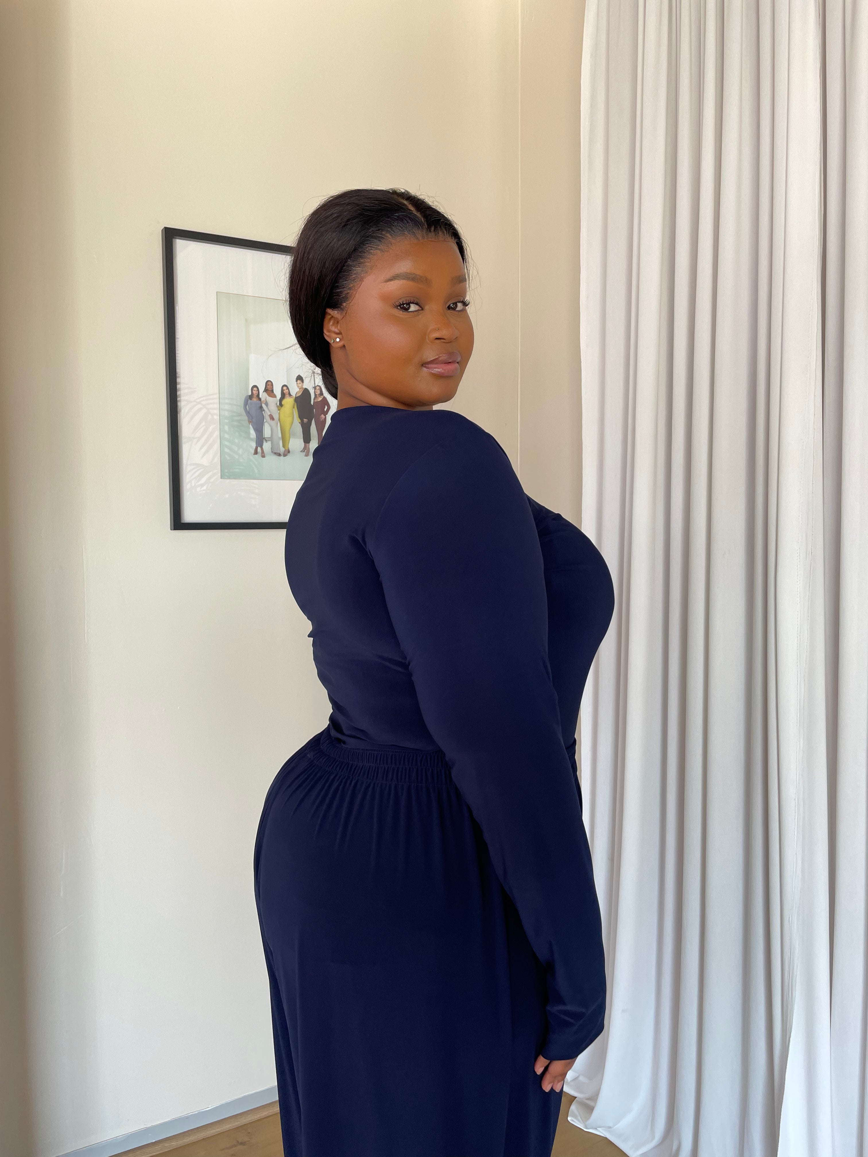 2XL | Navy Blue Essential Top